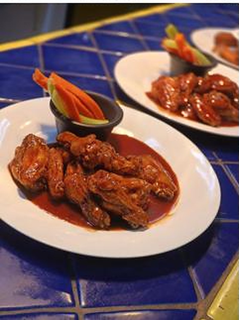 Chicken wings at Big Ragu's